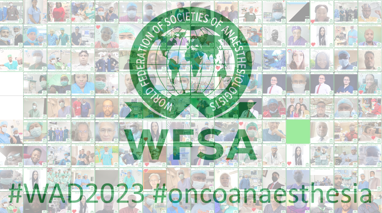 La WFSA celebra el Día Mundial de la Anestesia 2023