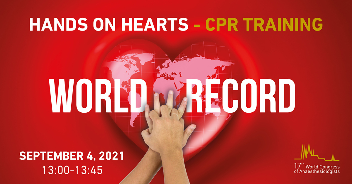 Join the CPR Training World Record & make history at WCA 2021